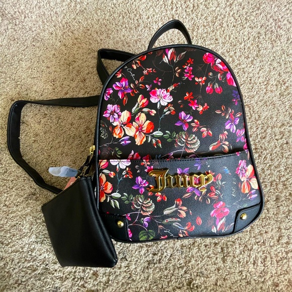 Juicy Couture Garden Backpack w/ Pouch - Picture 2 of 16